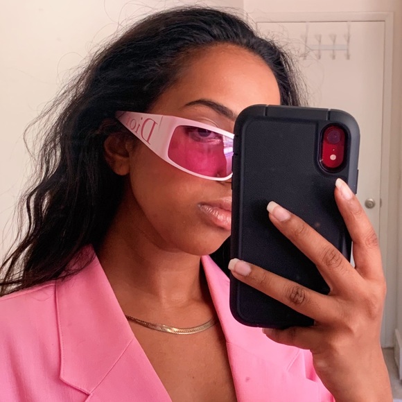 Dior Accessories - RARE Vintage Authentic Dior Pink Sunglasses Dior Accessories - RARE Vintage Authentic Dior Pink Sunglasses